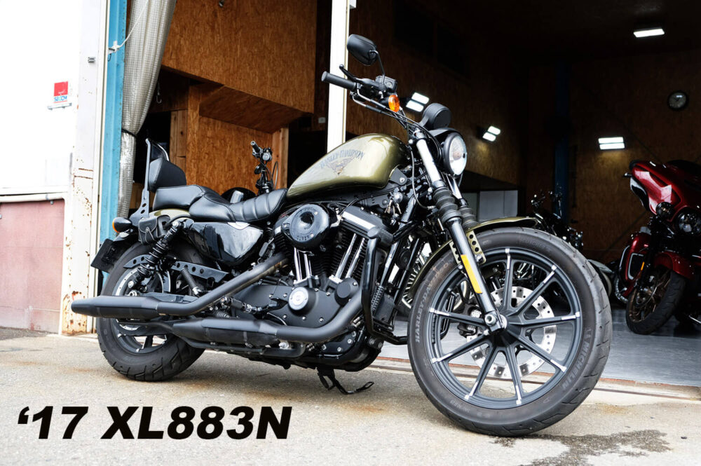 Harley Davidson XL883N Sportster Iron スポーツスターアイアンの中古車情報