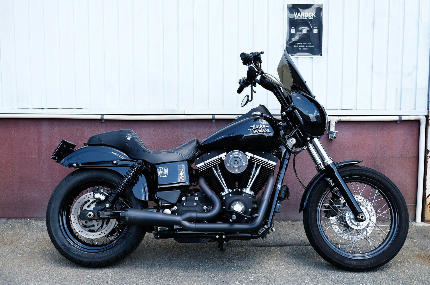 ハーレーダビッドソン FXDB Dyna Street Bob ダイナ ストリートボブのクラブスタイルカスタム