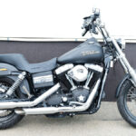 FXDB ダイナ ストリートボブのマフラー交換 カスタム車両