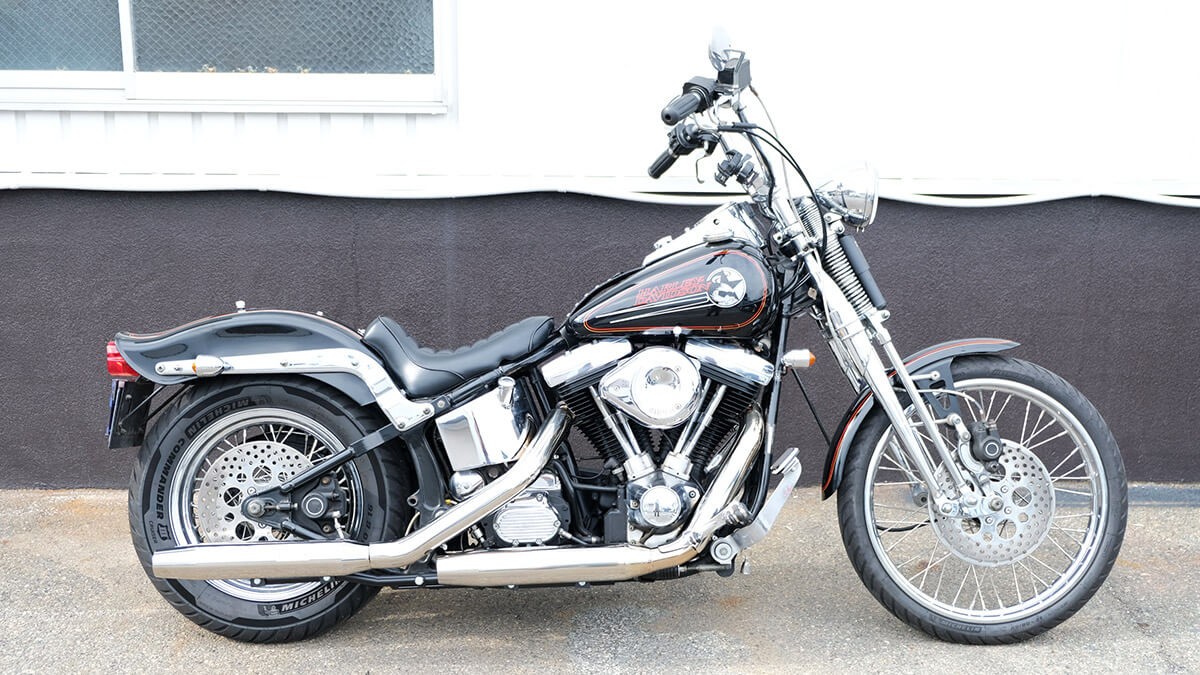 1993年 FXSTS エボ スプリンガーのカスタム車両