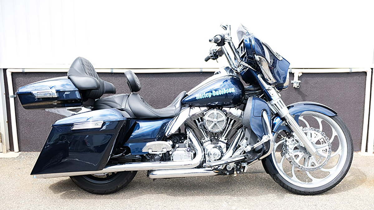 ストリートグライドのカスタム車両